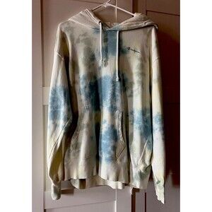 Champion Tie Dye Hoodie Womens Active Hoodies Size large , Color: Sun Wash